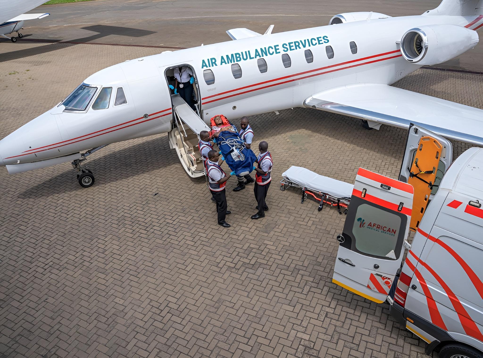 African Medical Services Plane