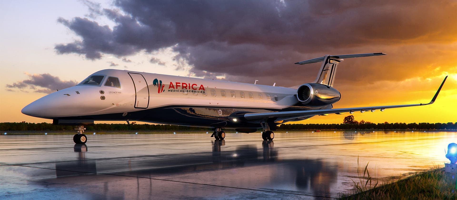 African Medical Services Plane